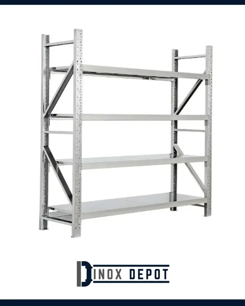 Estantería acero inoxidable