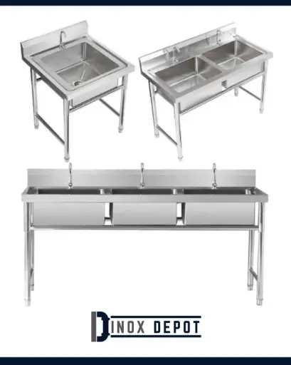 Lavatrastos acero inoxidable