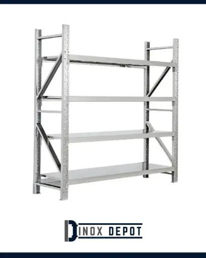 Estantería acero inoxidable